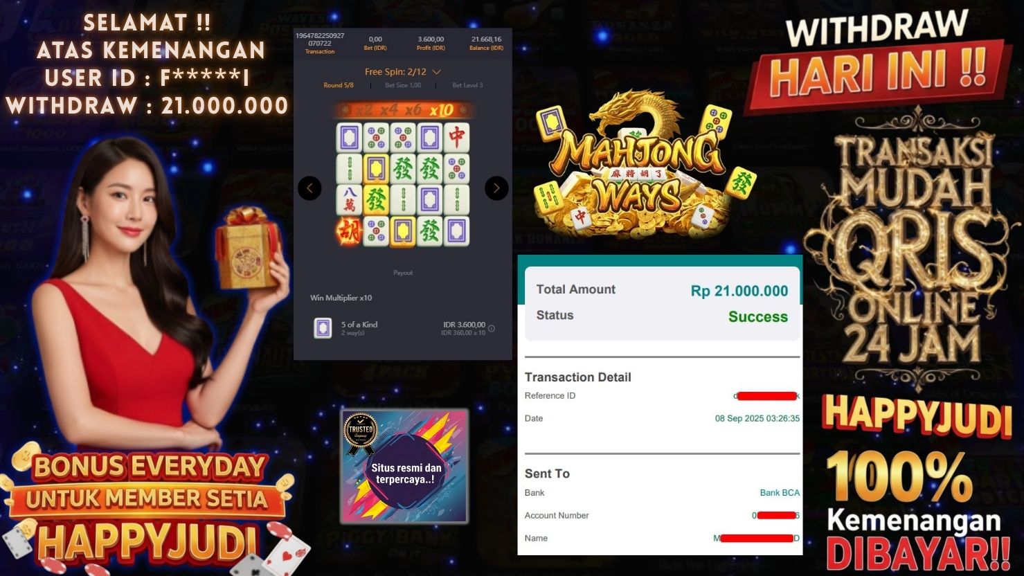 HAPPYJUDI JACKPOT SLOT MAHJONG WAYS